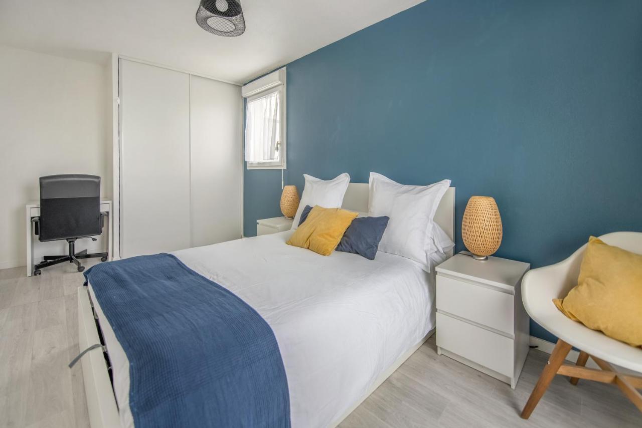 Bel Appartement De 2 Chambres A 40 Min De Paris Courcouronnes エクステリア 写真