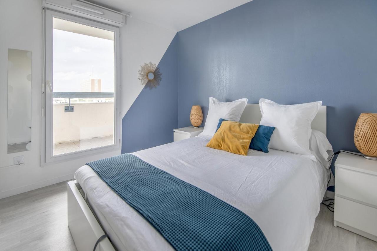 Bel Appartement De 2 Chambres A 40 Min De Paris Courcouronnes エクステリア 写真